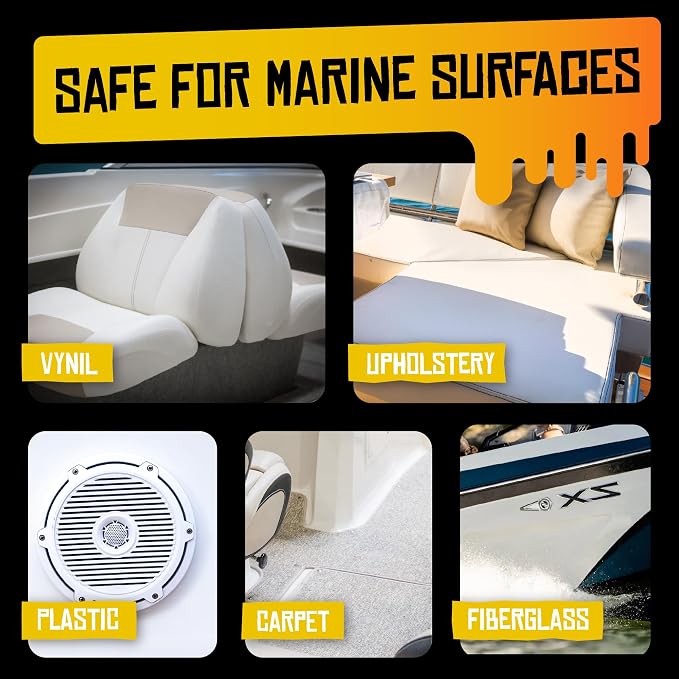 Boat Juice Mildew Stain Remover & Restorer Boat Cleaner | Marine-Grade Boat - Image 5