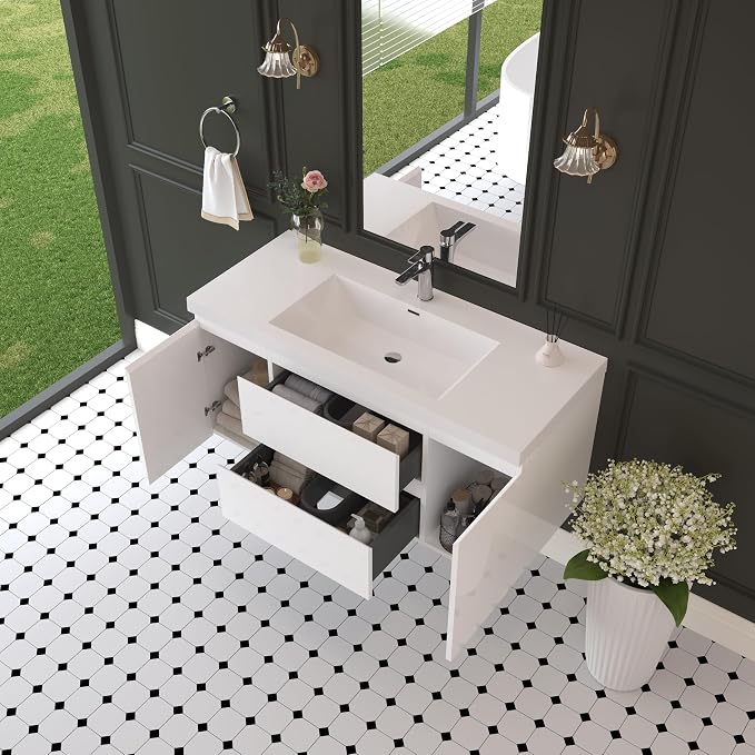 48" Floating Bathroom Vanity - Image 7