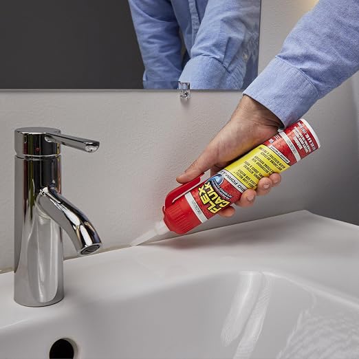 Flex Caulk, Waterproof & Weatherproof Hybrid Polymer Sealant, Baseboards - Image 4