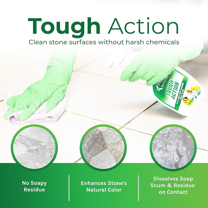 Hygea Natural Tough Action Tile & Grout Cleaner - Image 2