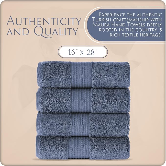 MAURA Basics Hand Towels for Bathroom - Image 2
