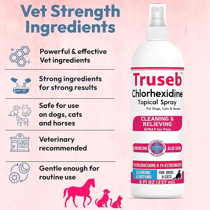 Truseb Topical Ketoconazole and Chlorhexidine Spray - Image 7