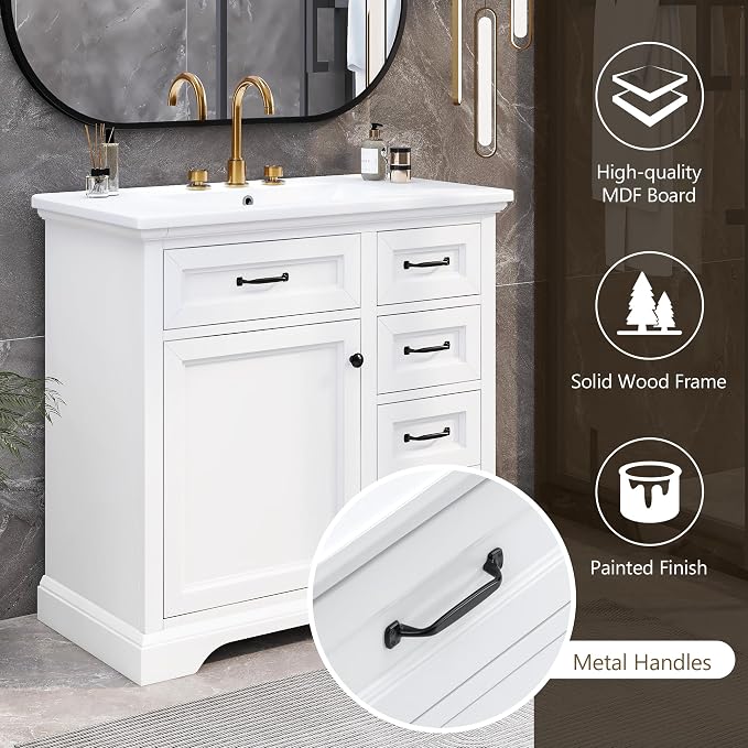 Linique 36" Bathroom Vanity - Image 3
