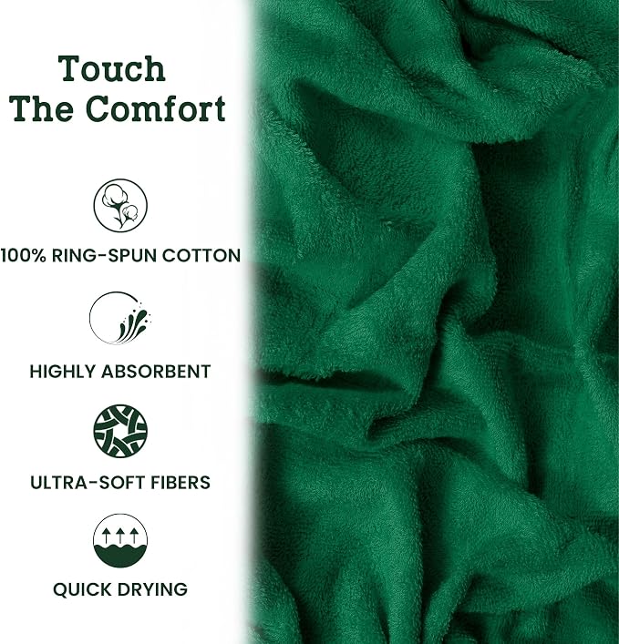Casa Lino 100% Cotton Hand Towels - Image 6