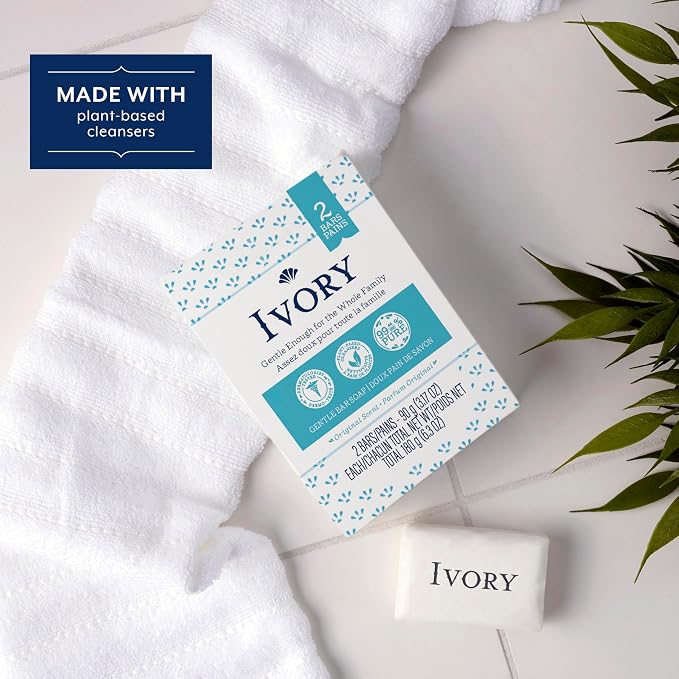 Ivory Gentle Bath Bar Soap, Designed - Image 3
