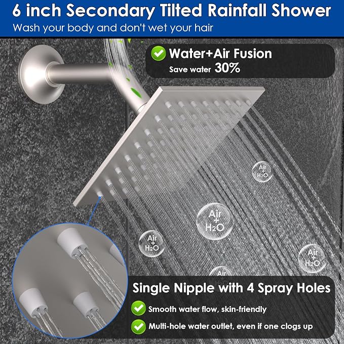 Enga Dual Shower Head Shower System - Image 3