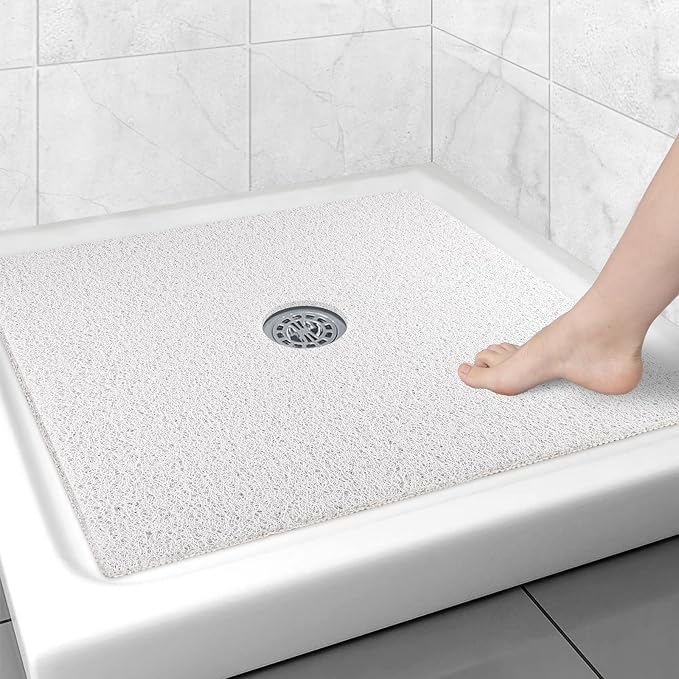 Large Shower Mat Non Slip, 36x36 Inch Shower Floor Mat by Unknown