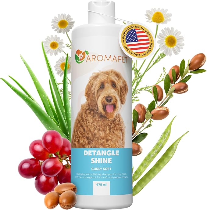 Sensitive Care -Tangle-Free-Silky Shine Softening and detangling Shampoo by AROMAPET