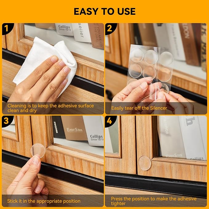 6pcs Wall Bumpers, Door Bumpers - Image 8