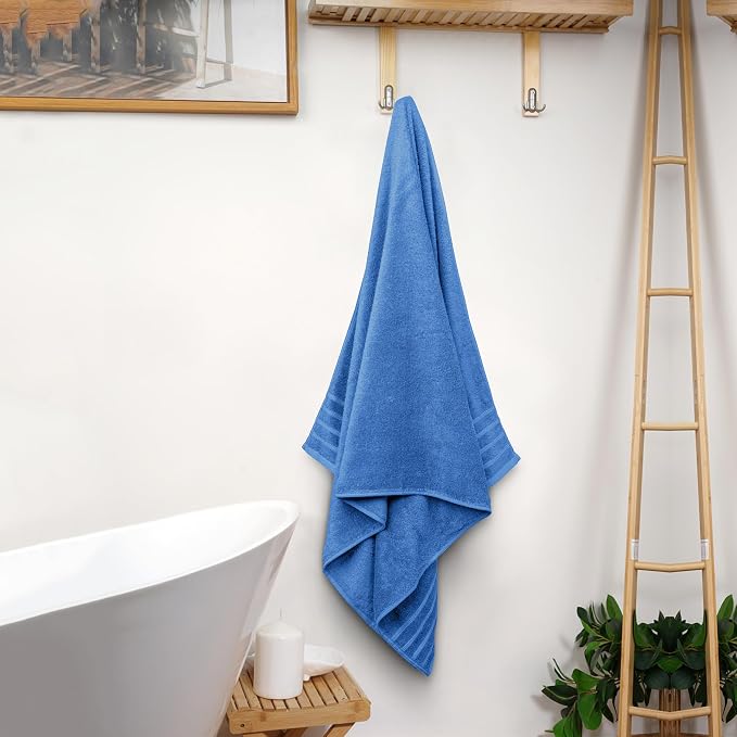 Avalon Towels Bath Towels Set of 4, Size 30 x 60 Inches, Highly Soft and - Image 5