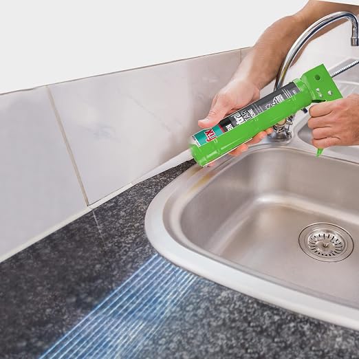 Akfix 918N Gray 100% Silicone Caulk - Image 9