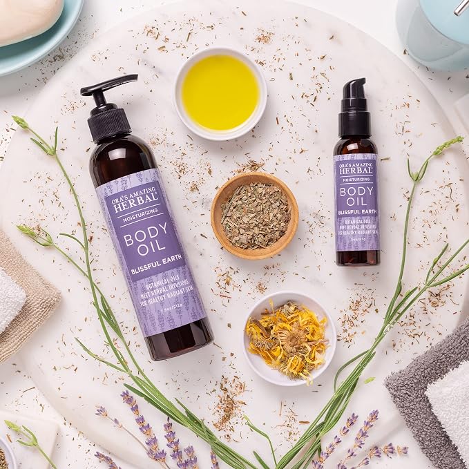 Ora's Amazing Herbal Lavender Bath Oil, Herbal Infused Moisturizing Shower and - Image 7