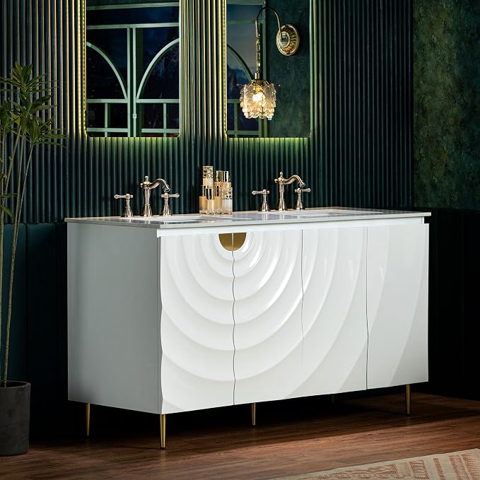 Woodbridge 60"x22" Bathroom Vanity - Image 3