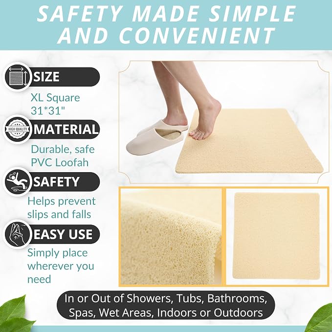 Square Shower Mat - Image 3