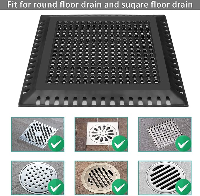 Shower Drain Hair Catcher/Drain Strainer/Shower Drain Cover - Image 2