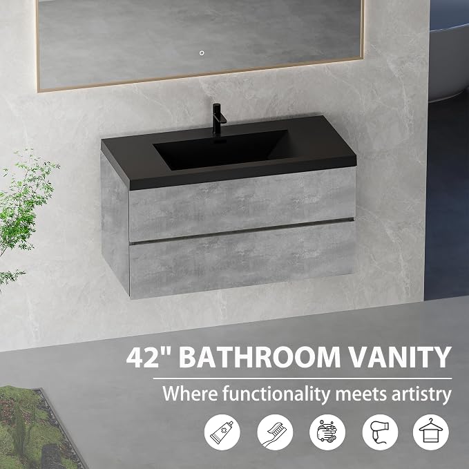42" Floating Bathroom Vanity - Image 4
