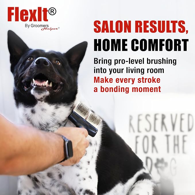 FlexIt Flexible Slicker Brush for Dogs - Image 9