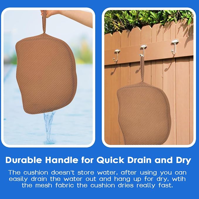AEROiVi Hot Tub Booster Seat for Adults, 5 Inch Thick Supportive Cushion - Image 7