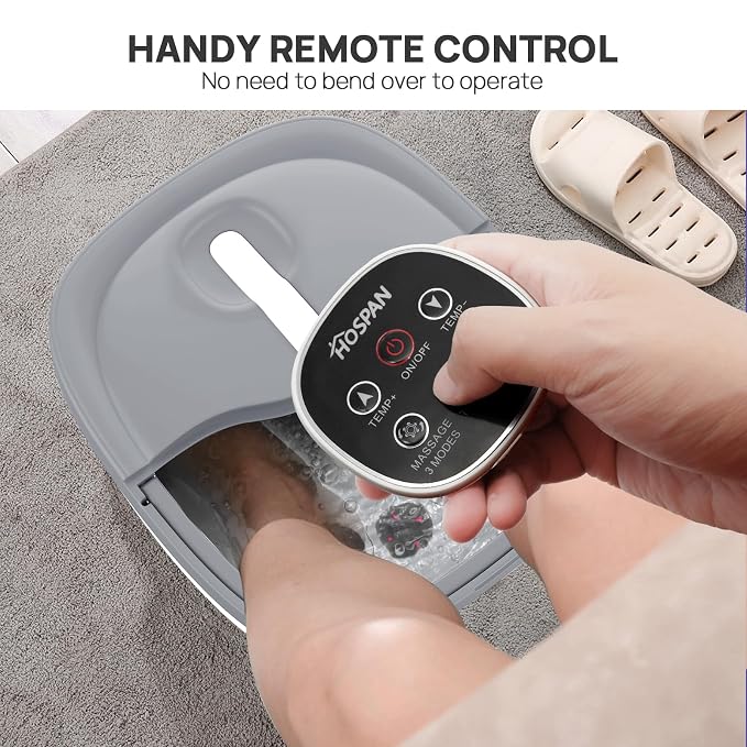 HOSPAN Collapsible Foot Spa Electric Rotary Massage, Foot Bath - Image 8