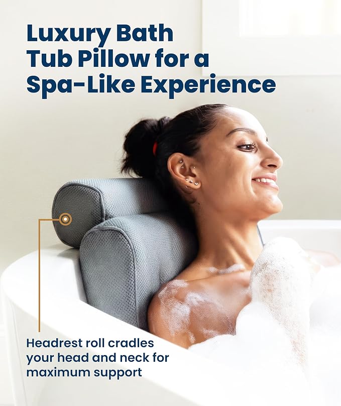Everlasting Comfort Luxury Bath Pillows - Image 2