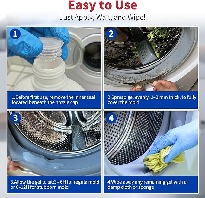 W&E Choice Mold Stain Remover Gel Cleaner - Image 5