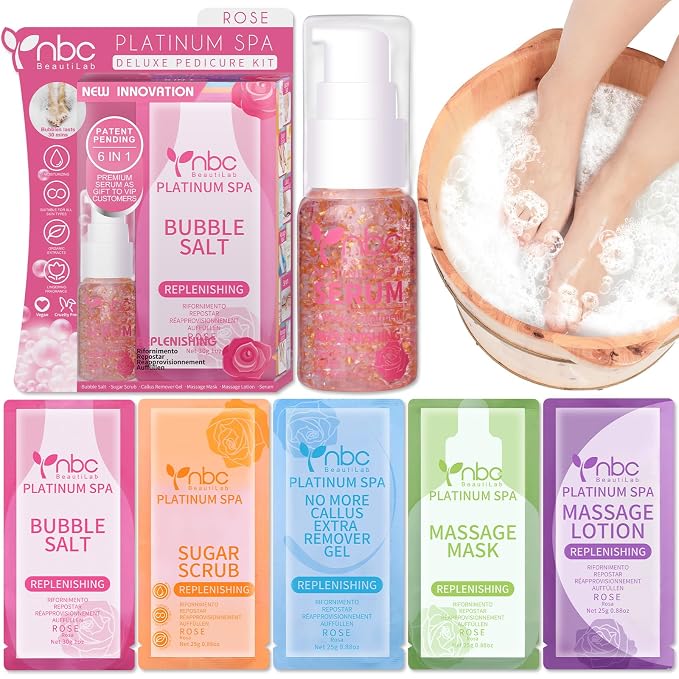 Pedicure Foot Soak Set by nbcBeautiLab