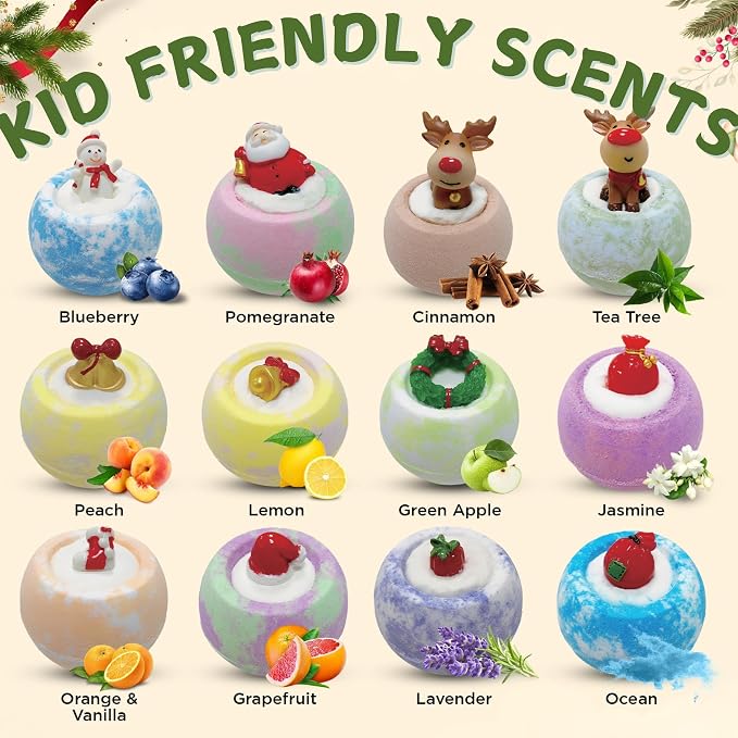 EvolutionUSA - Christmas Bath Bombs - Image 4