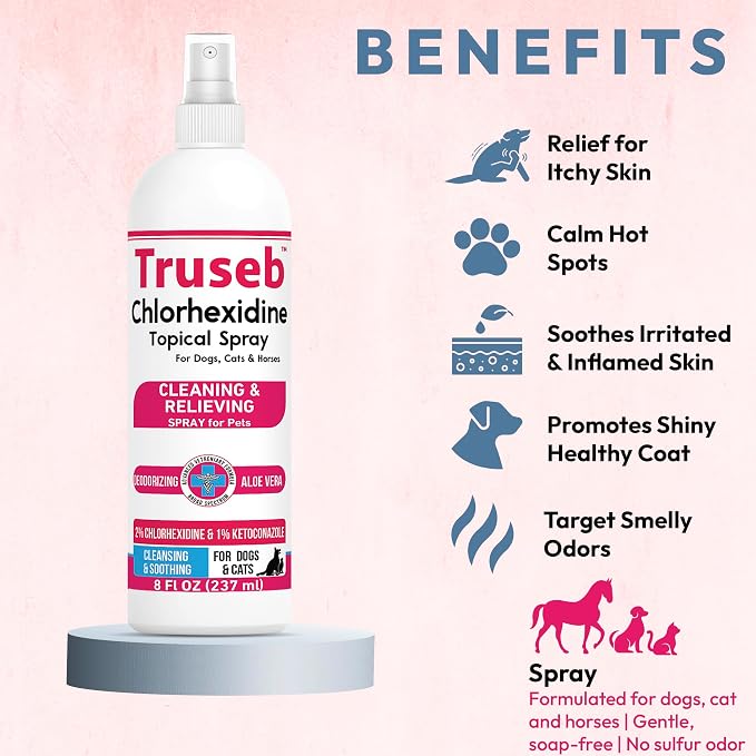 Truseb Topical Ketoconazole and Chlorhexidine Spray - Image 6