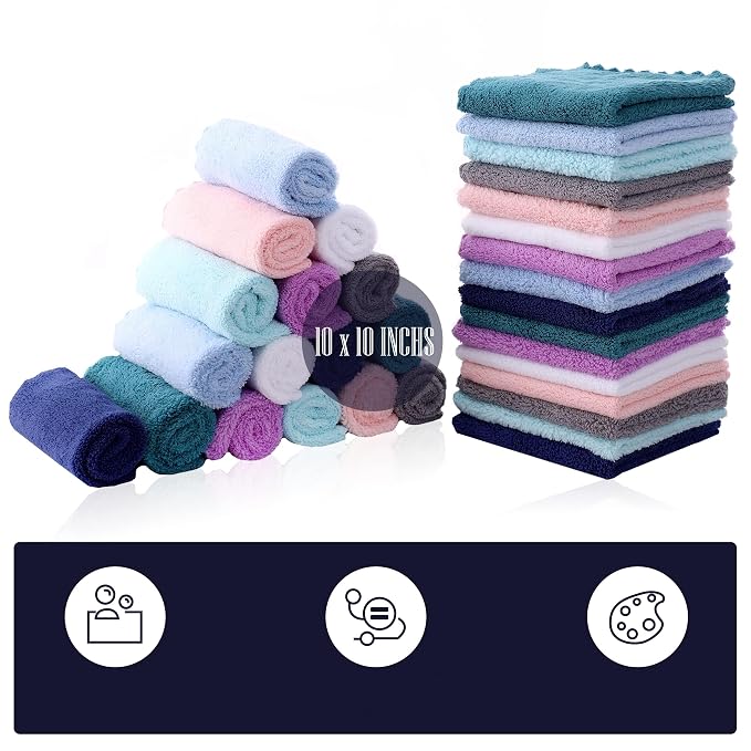 32 Pack Baby Washcloths - Image 2