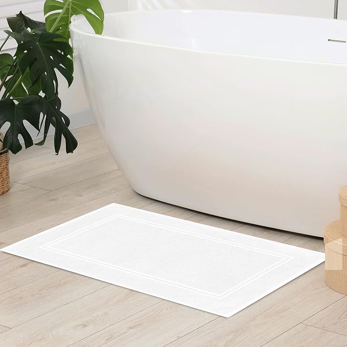 Tens Towels Pack of 2 Bath Mats 100% Cotton, 20 x 32 Inches, Super Absorbent - Image 5