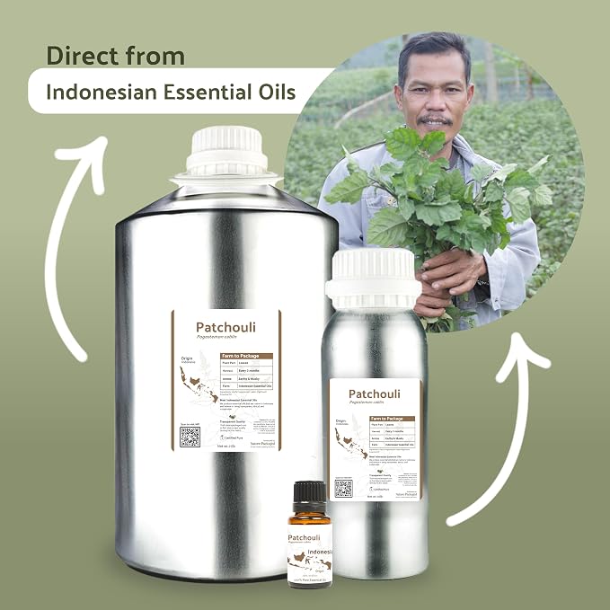 Dark Patchouli Essential Oil - Image 2