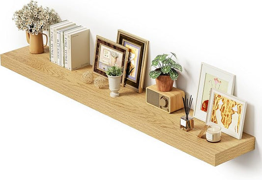 Vivelove 55 inch Long Floating Shelves by VIVELOVE