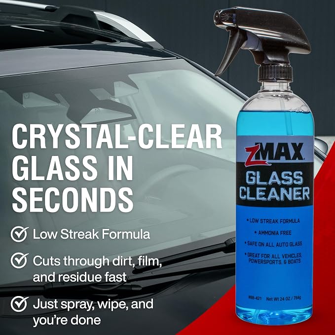 zMAX Glass Cleaner, 24 oz - Image 2