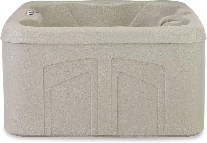 LIFE SMART Spas Rock Solid 4-Person Plug and Play Hot Tub Spa - Image 7