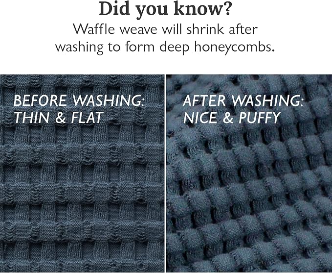 GILDEN TREE Waffle Bath Towels Wash Cloths - Image 8