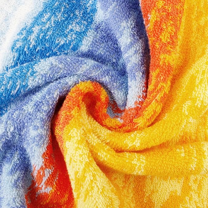 SEMAXE 18-Pack Bath Towel Set Include 6 Bath Towels, 6 Hand Towels, 6 Wash - Image 7