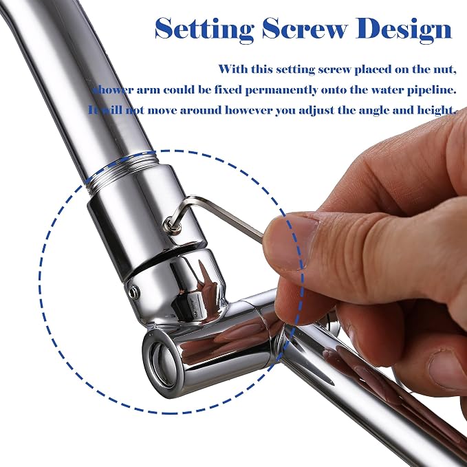 Chrome Shower Arm Extension - Image 4