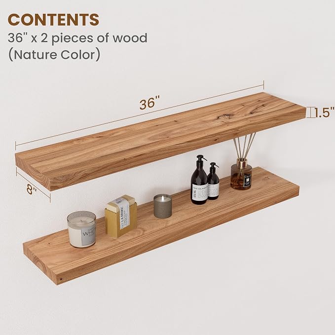 Floating Shelves for Wall Decor, Wall Shelves - Image 2