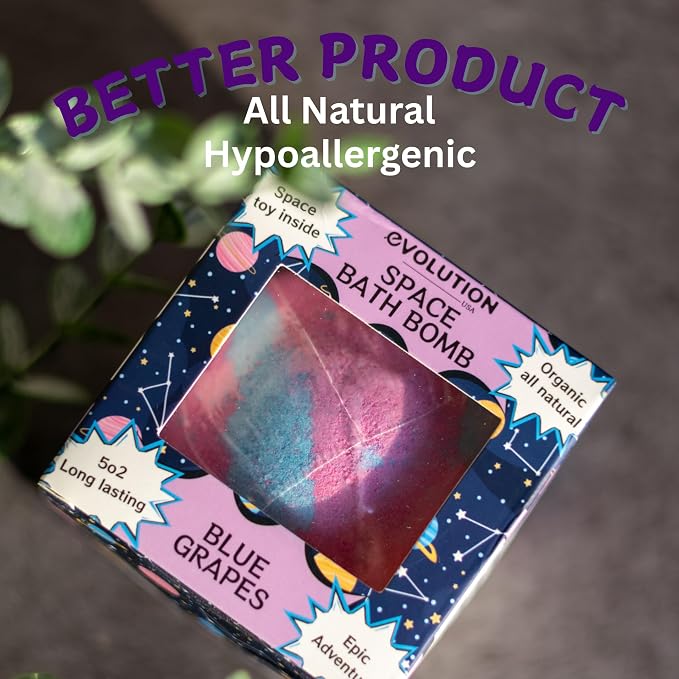 EvolutionUSA 1pc Space Bath Bomb - Image 3