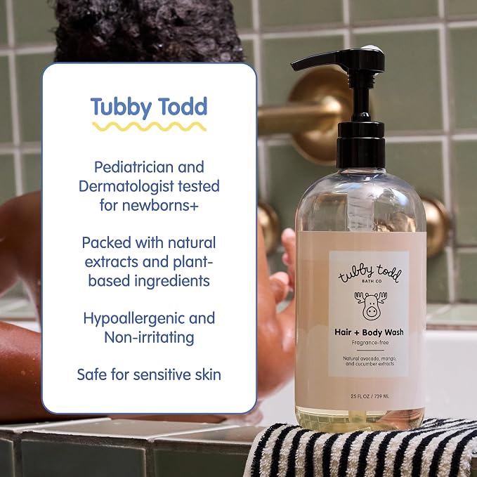 Tubby Todd's Baby Body Wash and Lotion Set - Image 5