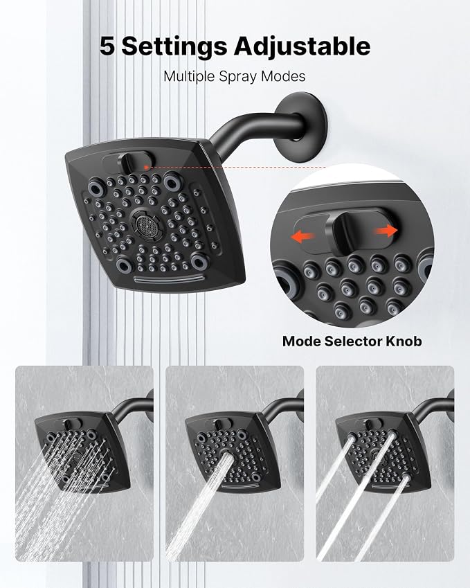 VEVOR Tub and Shower Faucet Set, Complete - Image 5