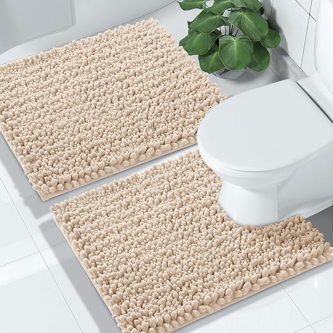 Yimobra Bathroom Rugs Sets 2 Piece by Yimobra
