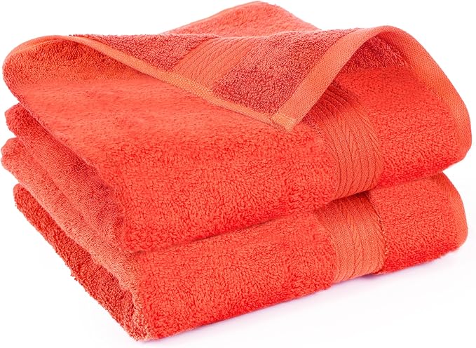 Ample Decor Bathroom Set of 2 Hand Towel 18 X 28 Inch 600 GSM 100% Cotton - Image 3