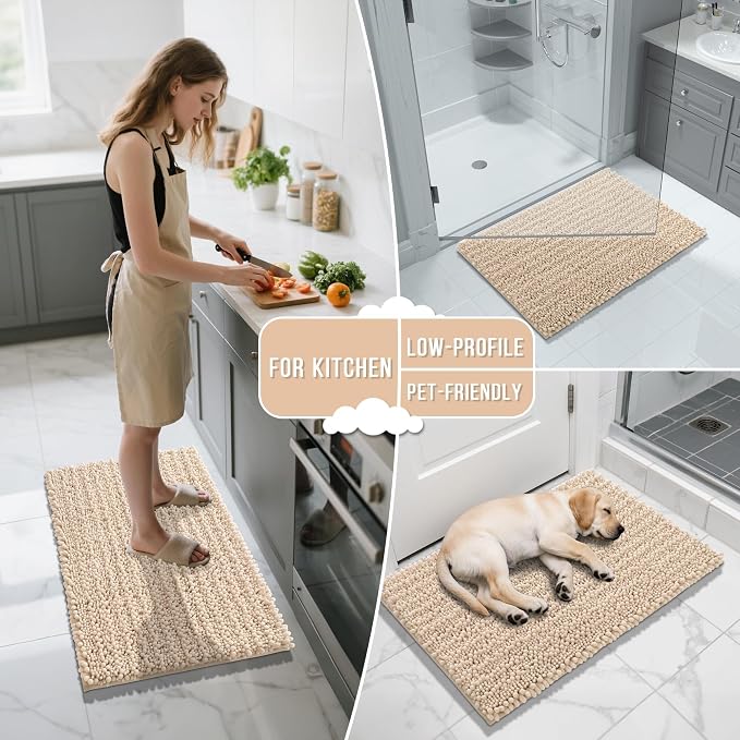 Yimobra Bathroom Rugs Non Slip Washable - Image 8