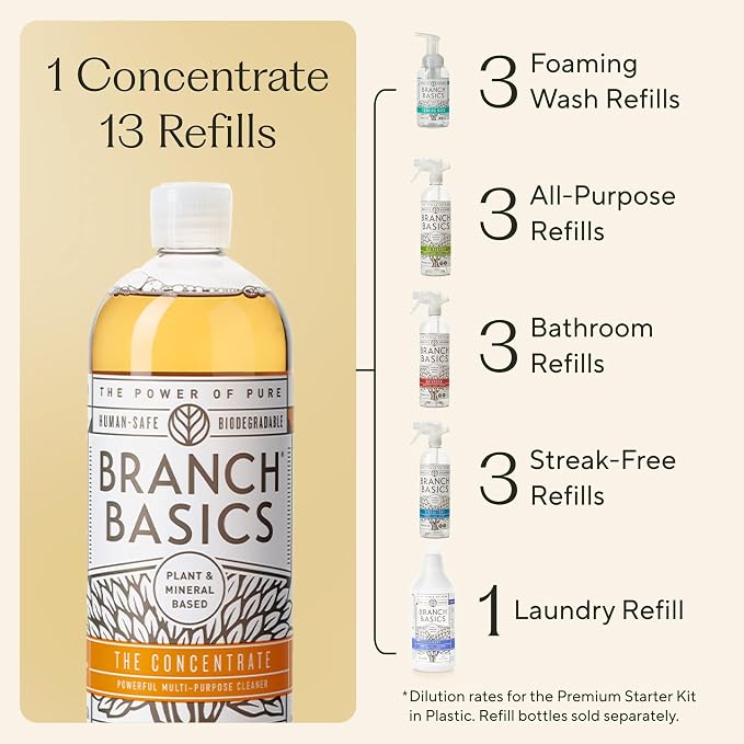 Branch Basics Concentrate + Oxygen Boost | Multi-Surface All Purpose Cleaner - Image 4
