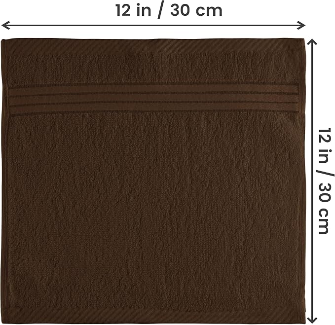 Utopia Towels 12 Pack Premium Wash Cloths Set, 12 by 12 Inches, 100% Cotton - Image 2