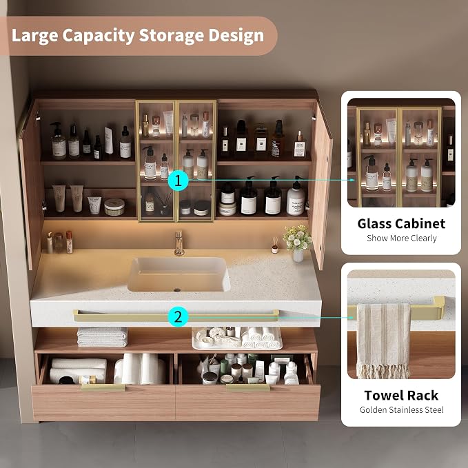 48-Inch Single Sink Vanity - Image 4