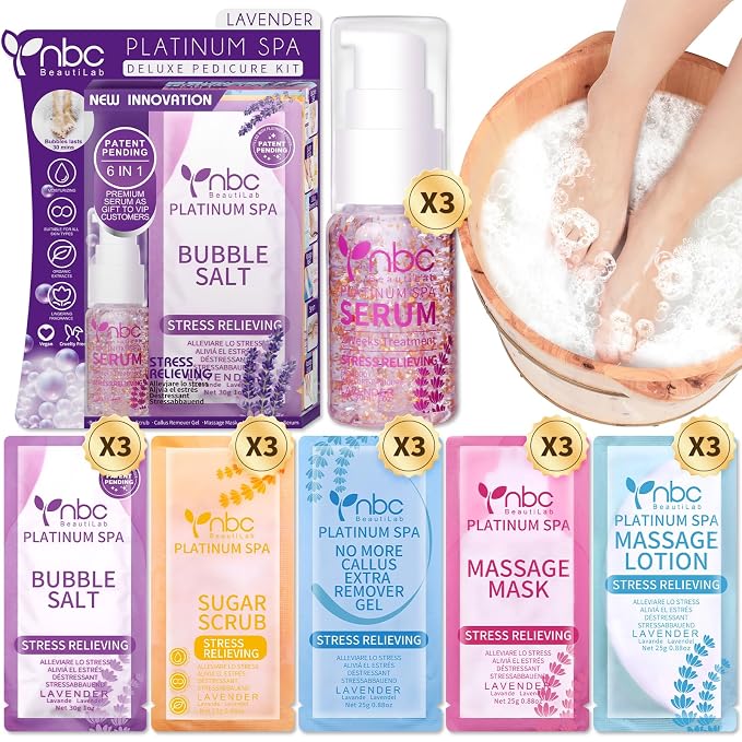 Pedicure Foot Soak Set by nbcBeautiLab