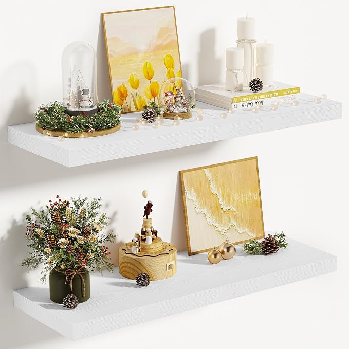 Vivelove 10 in Deep Floating Shelves by VIVELOVE