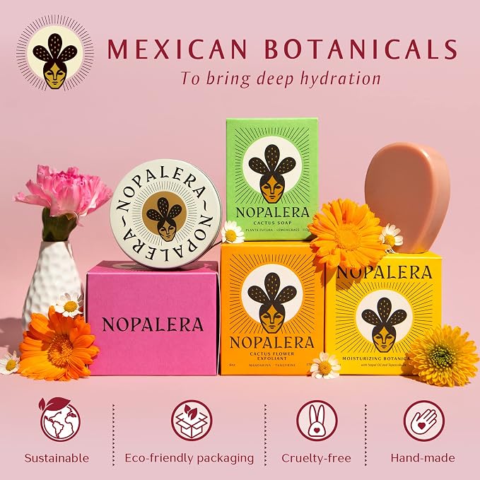 Nopalera Cactus Body Polish – Mandarina | 3-in-1 Clean Beauty Oil Cleanser - Image 7